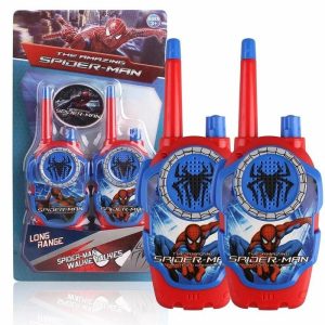 Spiderman Walkie Talkie Toy Set for Kids – Fun Two-Way Radio Communication Toy Gift for Boys and Girls Ages 4–5 Years | Superhero-Themed Play Phone for Imaginative Play