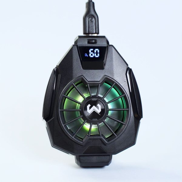 MEMO DL05 Portable Semiconductor Phone Cooler Fan – Multi-Function Gaming Cooling Device | Best Quality Fan For Gaming - Random Color - Image 18