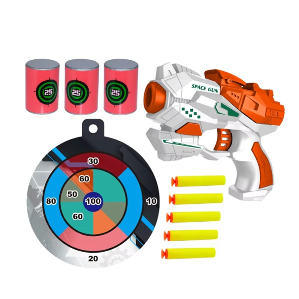 Plastic Soft Bullet Gun Promotional Toys Toy Guns Soft Bullets Soft Bullet Pistol -  Soft Bullet Shooting Gun - Random Color - Image 4