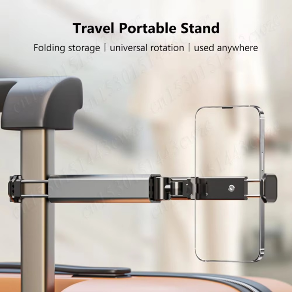 Universal Phone Holder Travel Essentials Flexible 360 ​​Degree Rotation Hands-Free Airplane Phone Mount for iPhone Xiaomi - Random Color - Image 14