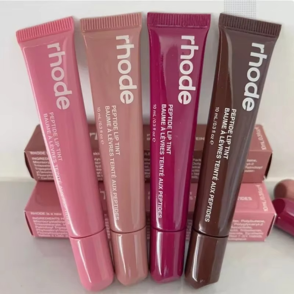 8 Colors Rhode Lip Care Series | Tinted Lip Balm | Lasting Moisturizing Blushes | Hydrated Lip Gel Oil | Pout Lips Long-acting Lip Treatment - Image 3