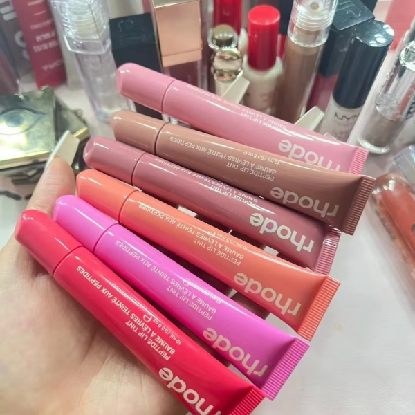 8 Colors Rhode Lip Care Series | Tinted Lip Balm | Lasting Moisturizing Blushes | Hydrated Lip Gel Oil | Pout Lips Long-acting Lip Treatment - Image 7