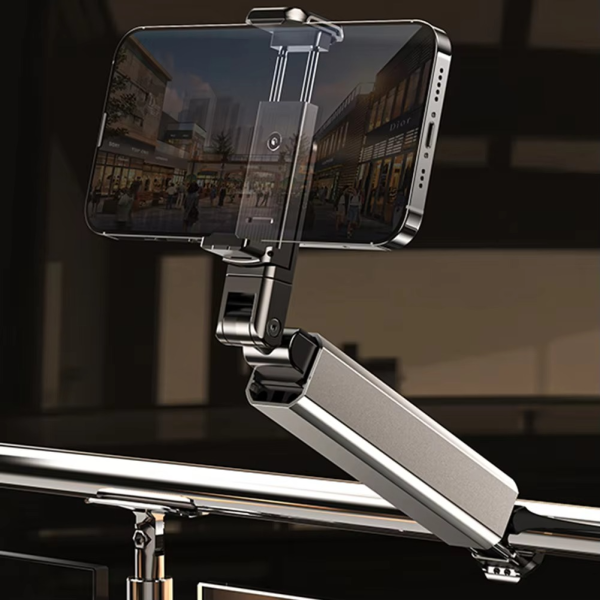 Universal Phone Holder Travel Essentials Flexible 360 ​​Degree Rotation Hands-Free Airplane Phone Mount for iPhone Xiaomi - Random Color - Image 3