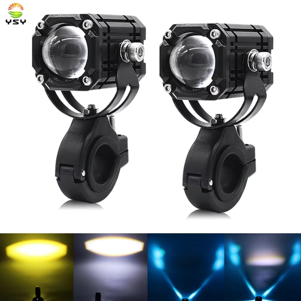 Universal Motorcycle LED Auxiliary Headlight – High/Low Beam Super Bright Fog & Driving Light with Waterproof IP65 Spotlight for All Bikes and Weather Conditions - Image 10