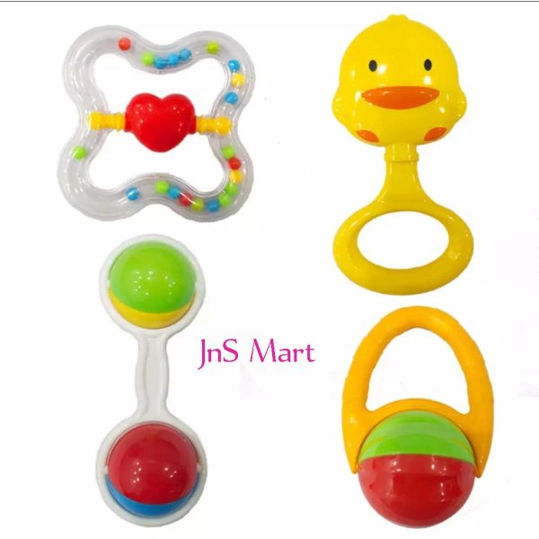 My Baby Rattles Set Newborn Hand Bells Baby Toys 0-12 Months ( Random Color ) - Image 9