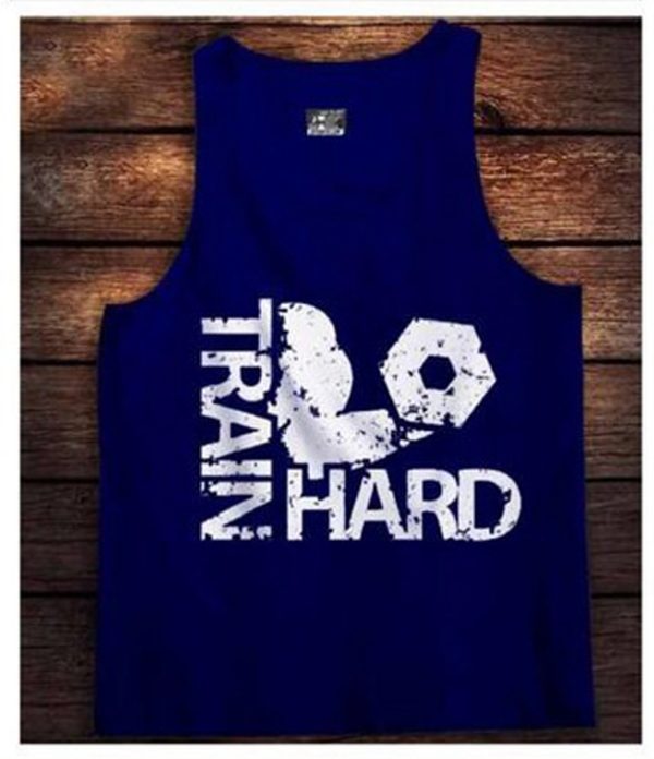Sando tank top for Men Workout Tank top gym shirts for men [Blue] | Latest design | Premium Quality - Image 3