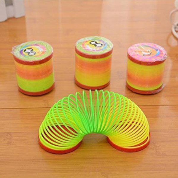 Magic Slinky Rainbow Springs Bounce Fun Toy For Kids | Magic Rainbox Spring - Image 4