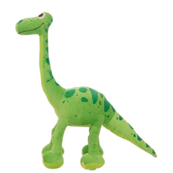 Green Collar Dinosaur Stuffed Toy – Soft Plush Dinosaur Doll for Kids, Toddlers & Babies – Cute Cartoon Dino with Green Neck Scarf – Perfect for Snuggling, Gifting & Nursery Decor - Image 7