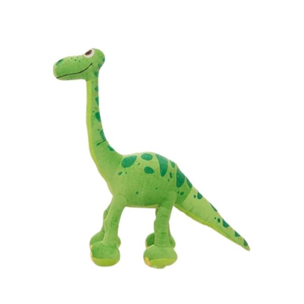 Green Collar Dinosaur Stuffed Toy – Soft Plush Dinosaur Doll for Kids, Toddlers & Babies – Cute Cartoon Dino with Green Neck Scarf – Perfect for Snuggling, Gifting & Nursery Decor - Image 6