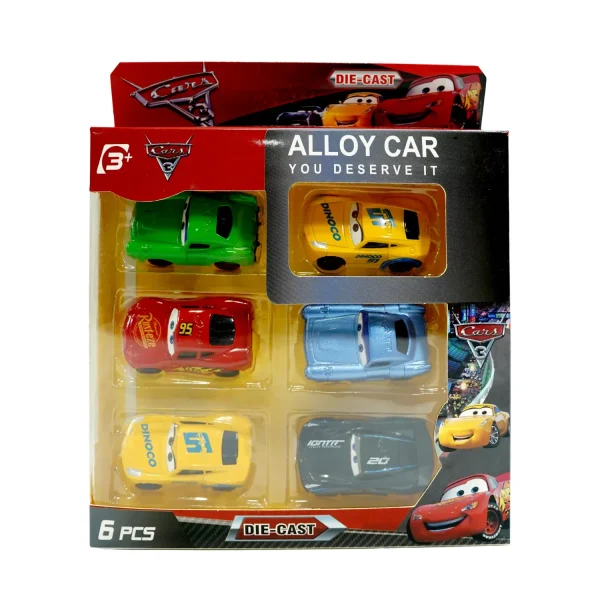 6-Piece Mini Metal Alloy Car Dinky Set – Durable Die-Cast Toy Vehicles for Kids, Compact Pull-Back Cars for Racing, Collecting & Imaginative Play – Realistic Design, Perfect Gift - Image 9