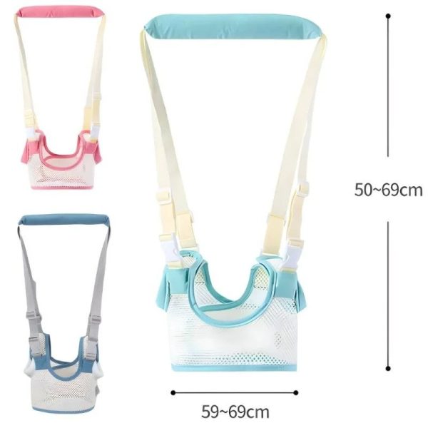 Baby Walking Carrier - Toddler Baby Walking Harnesses Adjustable Kids Walker Helper Walking Assistant Baby - Random Color - Image 9