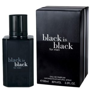 Black Is Black Perfume For Men | Best Quality Perfume For Men | Eau De Parfum - 100ml - 80% Vol - 3.3floz