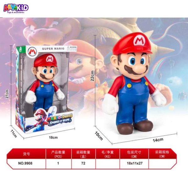 Super Mario Action Figure Toy – Classic Nintendo Character Toy for Kids, Collectors & Fans – Durable, Colorful Design for Imaginative Play & Display - Image 4