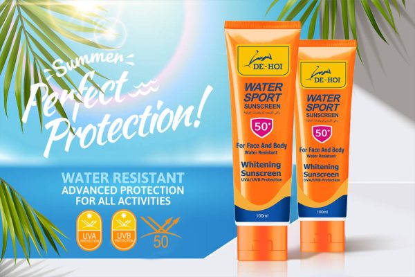 De-Hoi Water-Resistant Whitening & Moisturizer Sunblock Sunscreen | Sun Protection + Skin Brightening | Lightweight & Hydrating for Face & Body - Image 5